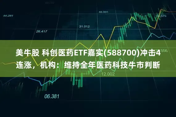 美牛股 科创医药ETF嘉实(588700)冲击4连涨，机构：维持全年医药科技牛市判断
