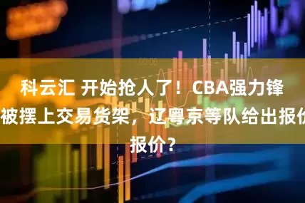 科云汇 开始抢人了!CBA强力锋线被摆上交易货架,辽粤京等队给出报价?